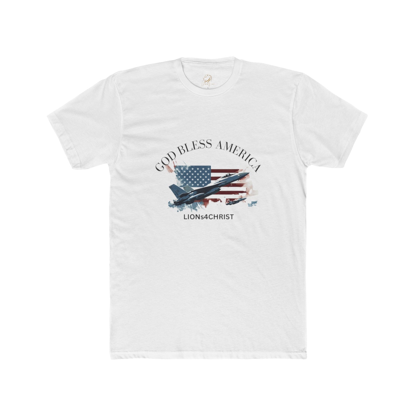 L4C - 012 Men's Cotton Crew Tee - 4th July 2024