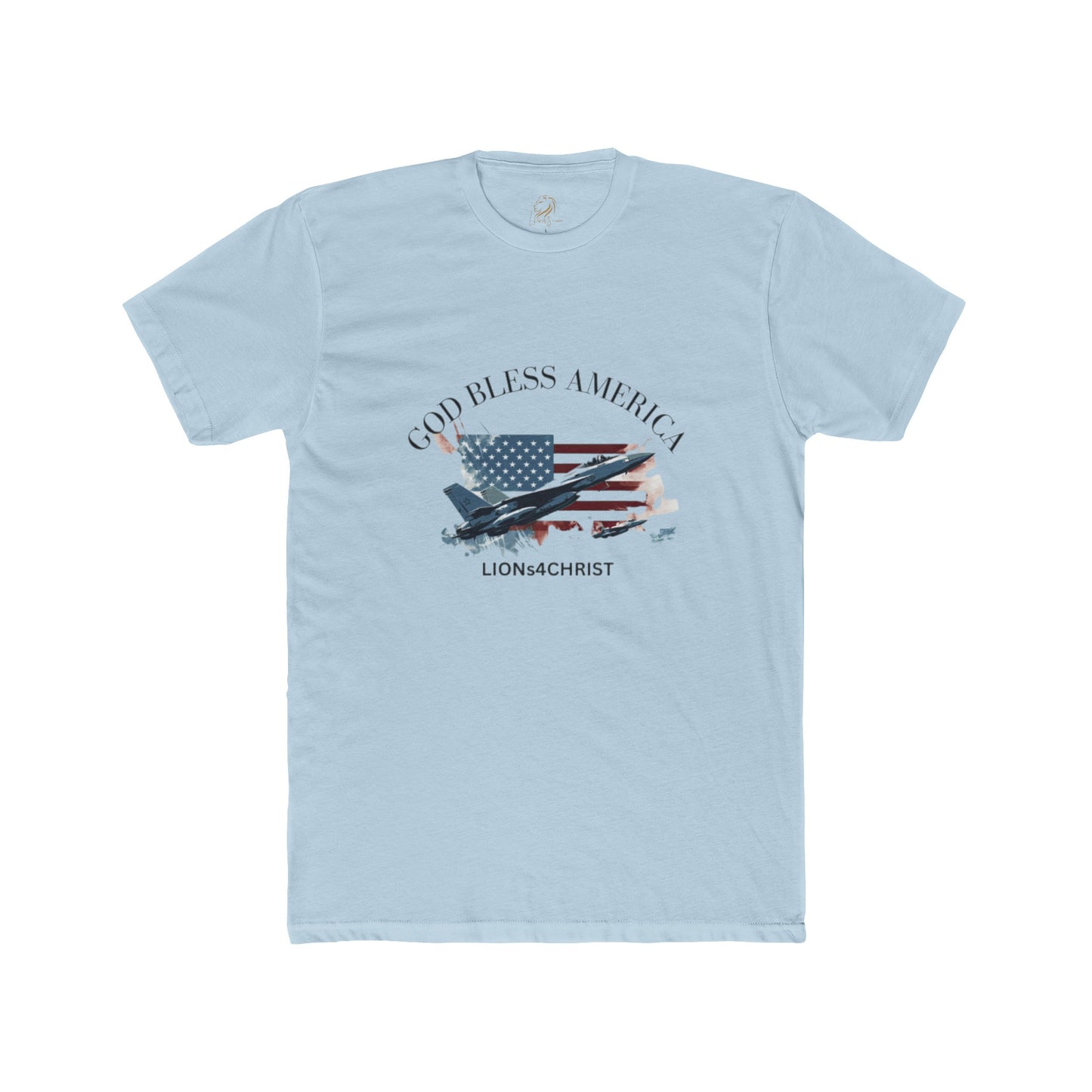 L4C - 012 Men's Cotton Crew Tee - 4th July 2024