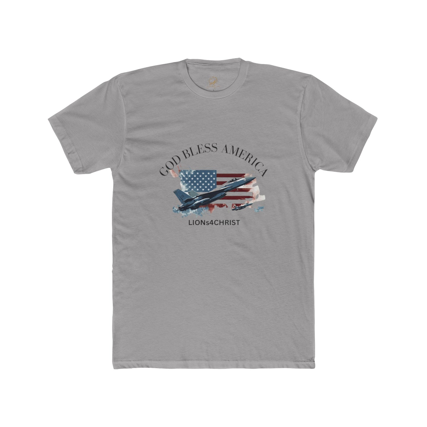 L4C - 012 Men's Cotton Crew Tee - 4th July 2024