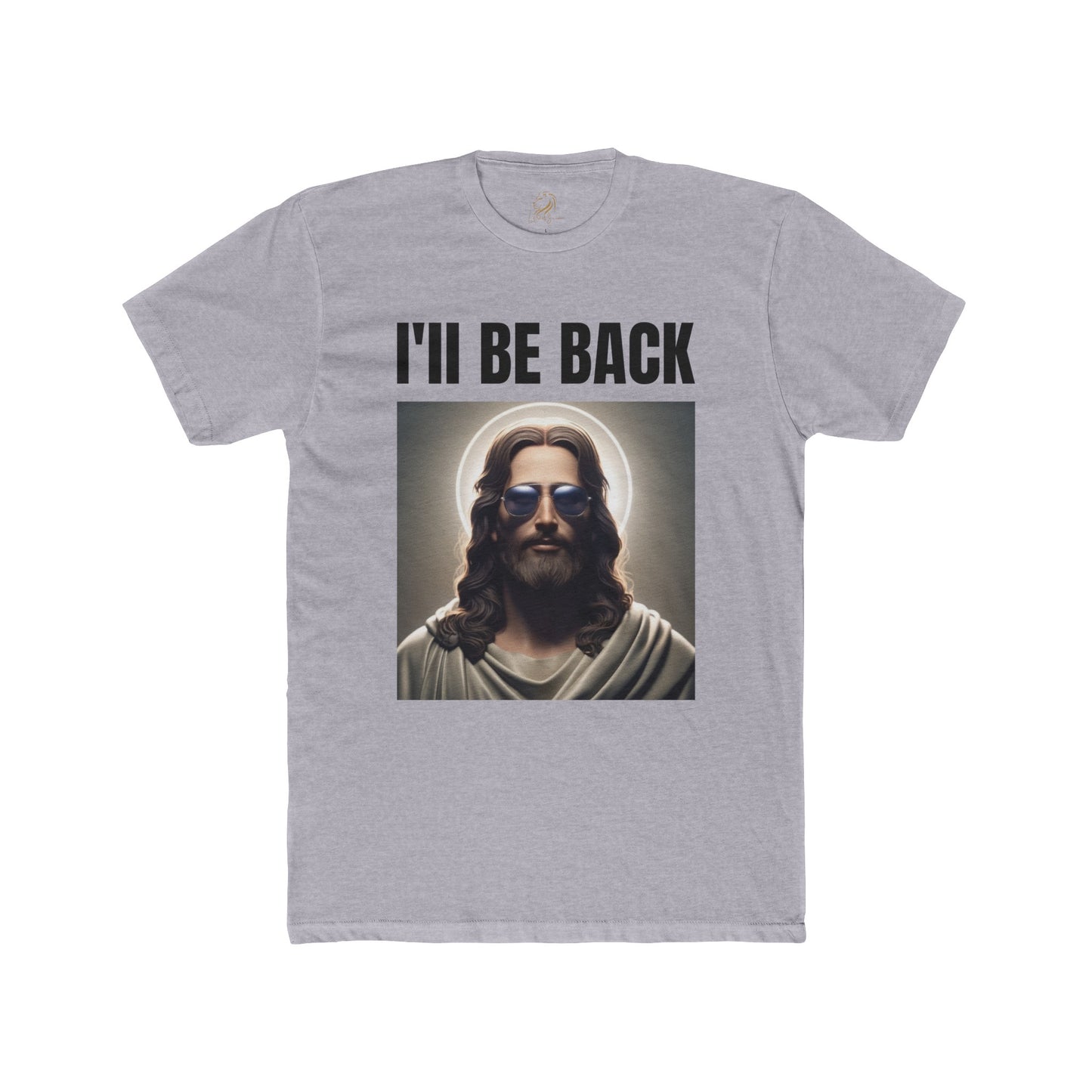 L4C - 014 - Men's Cotton Crew Tee - Ill Be Back