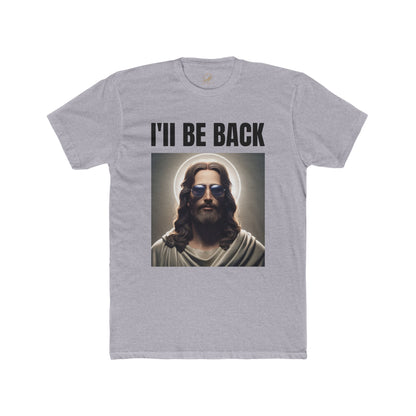 L4C - 014 - Men's Cotton Crew Tee - Ill Be Back