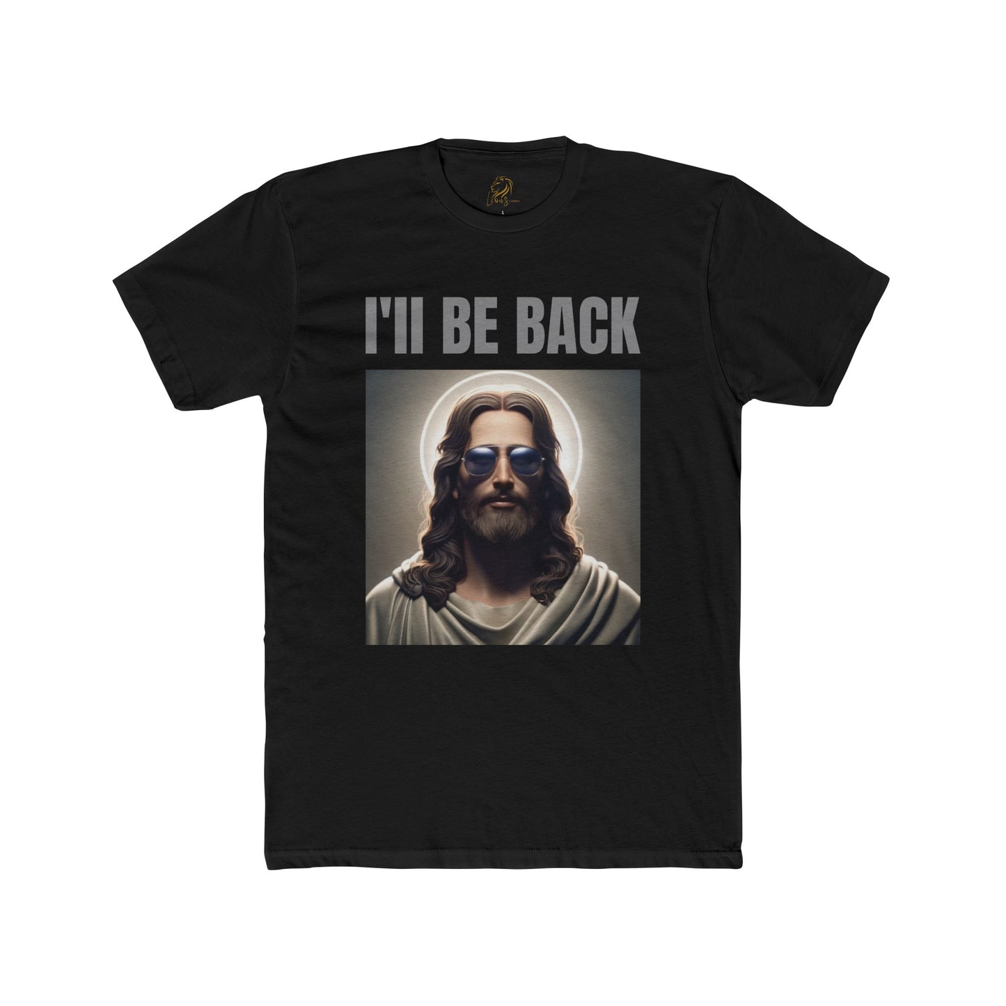 L4C - 014 - Men's Cotton Crew Tee - Ill Be Back